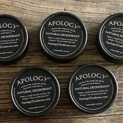 Apology Deodorant 5-Pack